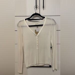 Aritzia Wilfred Free Only shirt